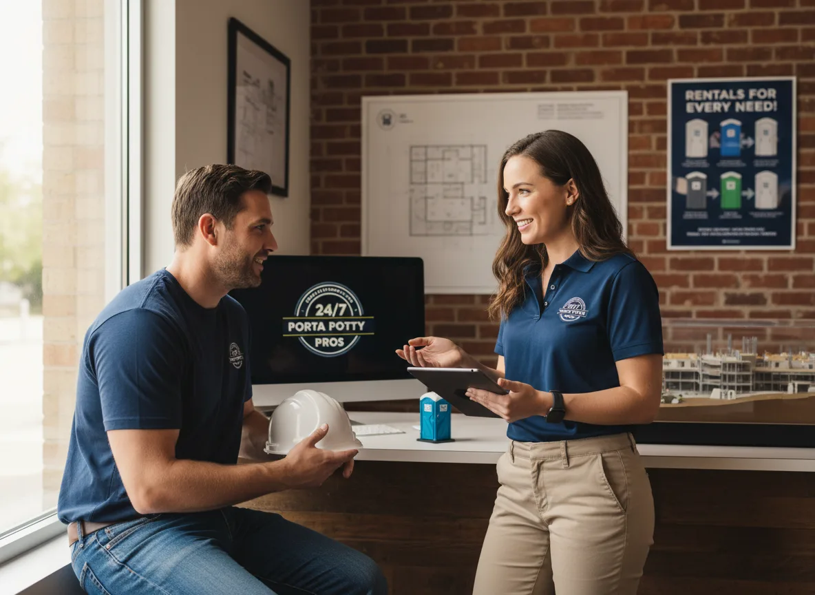 Flushing Toilet Rental Options in New Rockford, ND
